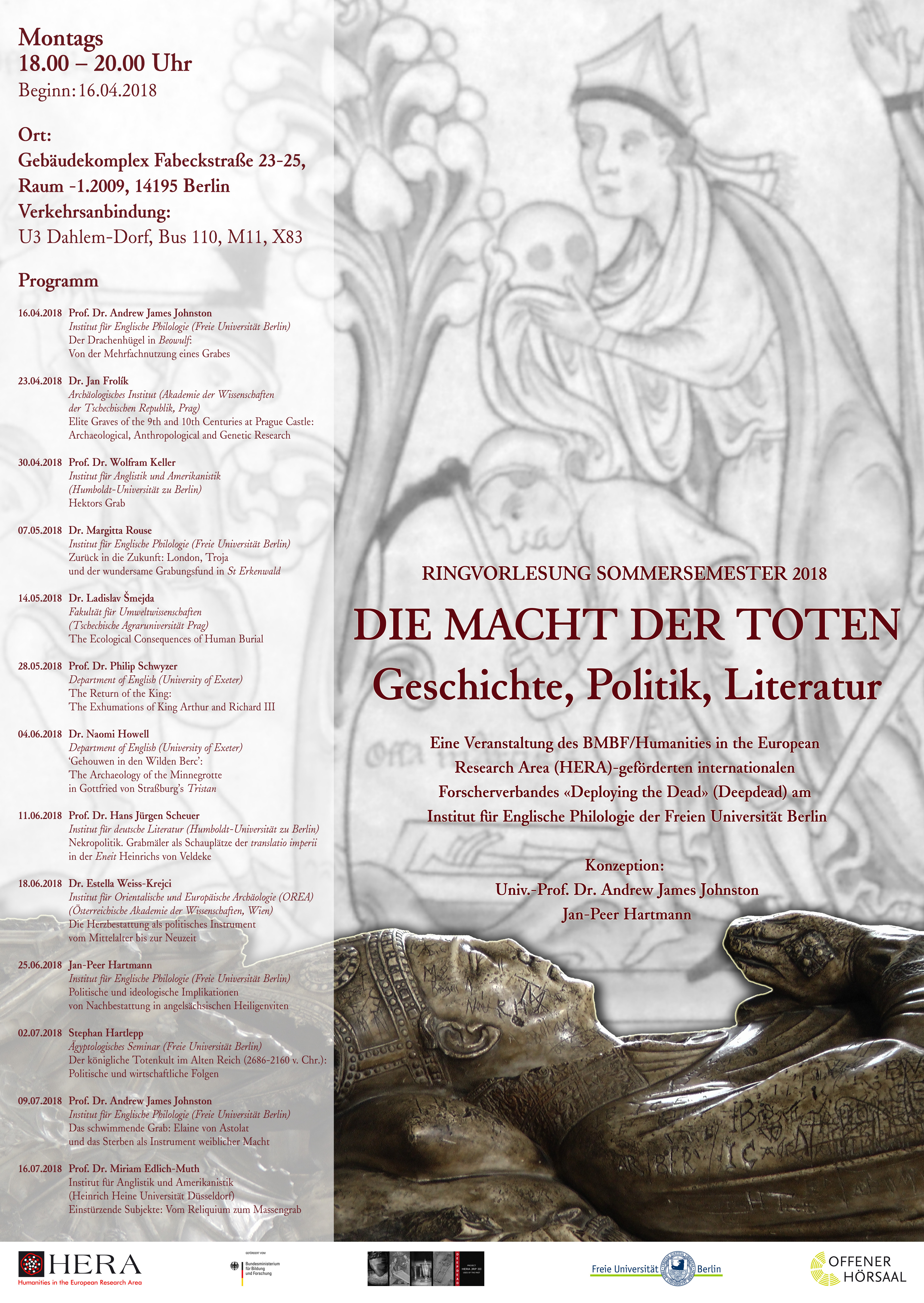 Berlin Lecture series 16 April 2018